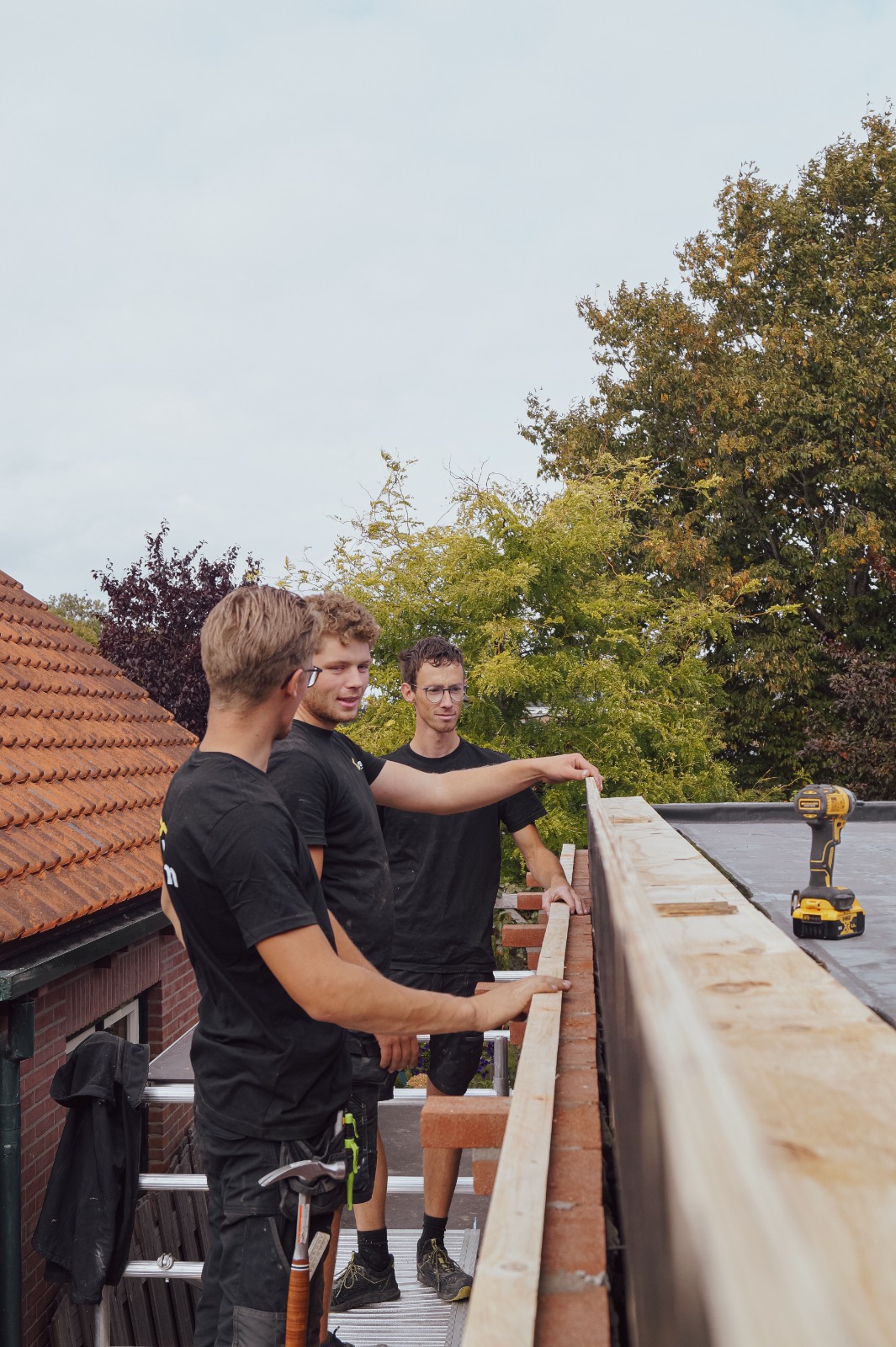 Bespreken van werkwijzen van huissentimmerwerken